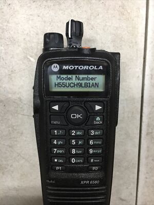 Motorola XPR6580 800 900 mhz MotoTRBO trunking portable