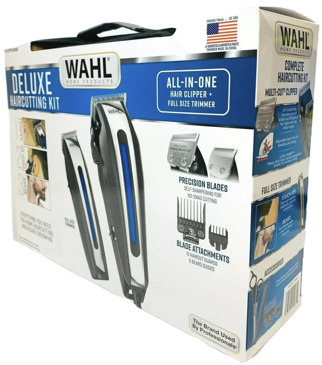 Wahl Deluxe Complete Hair Cutting Kit All in One, New! 43917110615 eBay