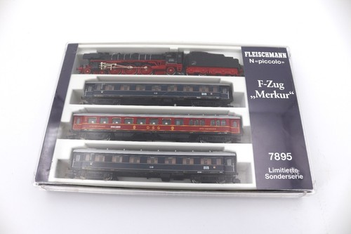 Fleischmann 7895 F-Zug "Merkur" BR 01 Schlepptenderlok limitiert Spur N 1:160 - Bild 2 von 4