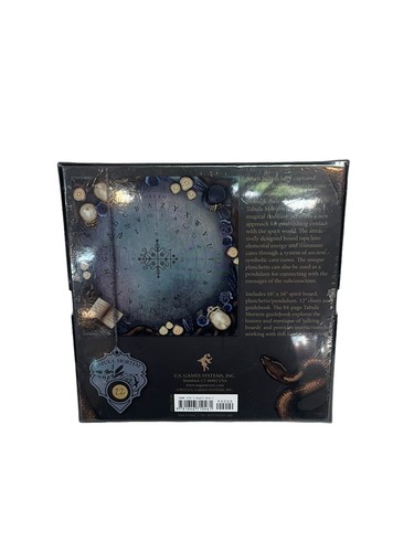 TABULA MORTEM Modern Ouija Spirit Board 84 Pg book Planchette Foldup Board NEW - Picture 4 of 5