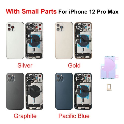 Cubierta trasera carcasa puerta batería para iPhone 12 Pro Max X XR XS 11 Mini SE 2do lote - Imagen 48 de 61