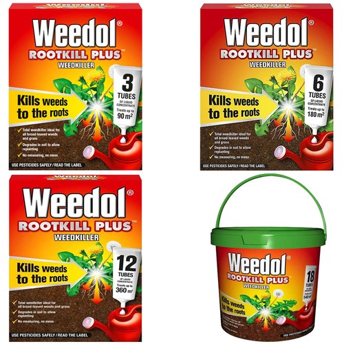 Weedol Rootkill Ultra Tough Weedkiller Liquid Concentrate Weed Killer