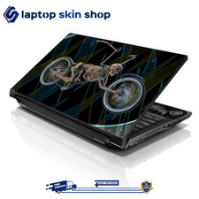 Laptop Skin Sticker Decal Cover for Notebook Apple Acer Hp Skull Bike 13-16 inch