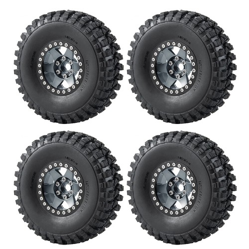 4pcs CNC Aluminum 1.9" Beadlock 1/10 RC Wheel Rims For Axial 1/10 Wraith TRX-4 - Picture 15 of 23