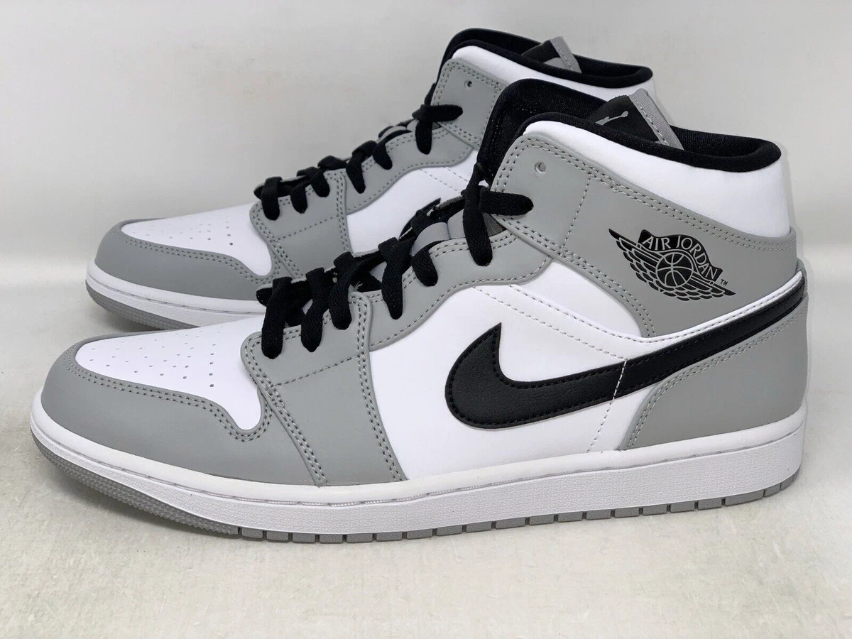 Jordan retro 1 sales mid grey
