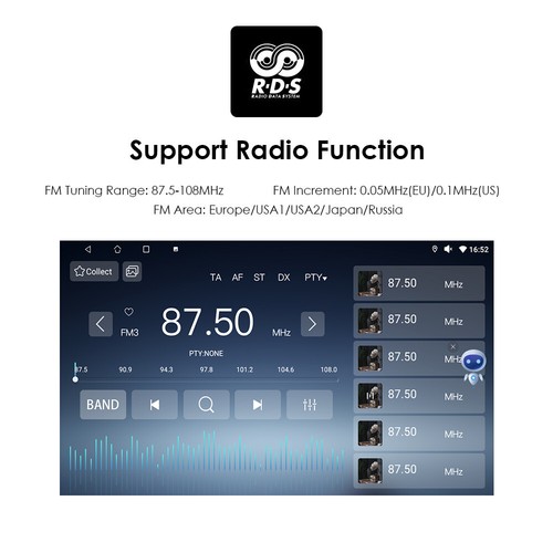64GB Für Toyota Verso 2009-2018 Autoradio Radio Android 12 GPS Navi WIFI CarPlay - Bild 19 von 24