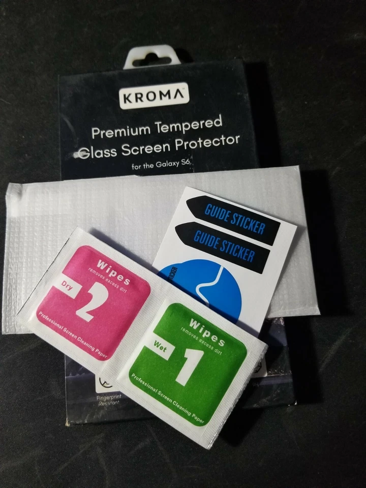 Protector Pantalla Cristal Templado Premium Kroma para Samsung Galaxy S6 Foto 3 de 3