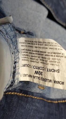 BANDOLINO MANDIE SLIM JEANS ROSE BESTICKT GR. 20 W KURZ COWGIRL 🤠 RODEO - Bild 9 von 14