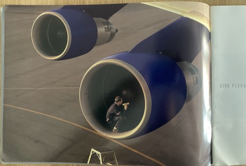 United Airlines Profil Prospekt 90er Jahre B747 - Bild 2 von 12