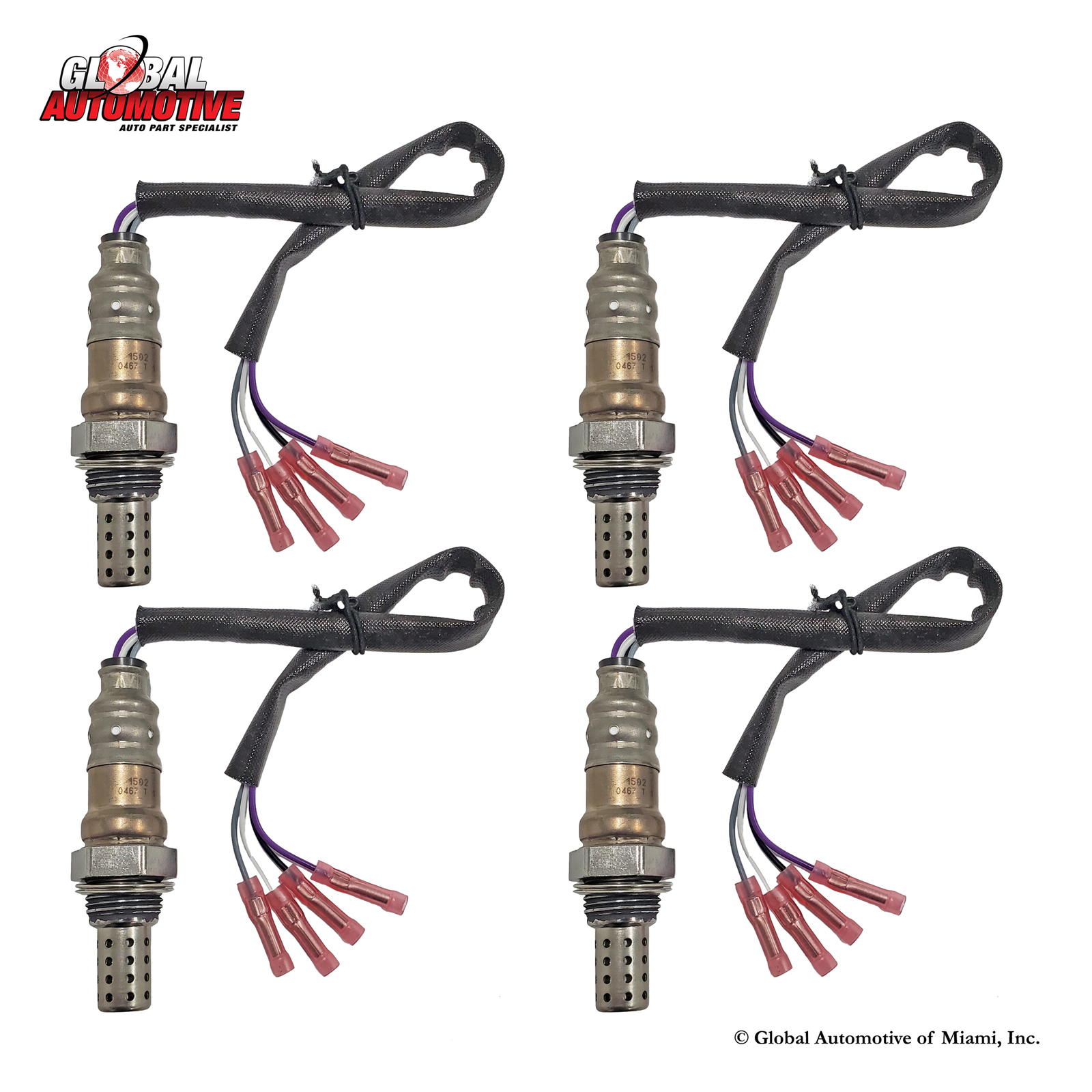 Set of 4 Delphi Oxygen Sensor for 1995-2024 Chevrolet Camaro 3.6L 3.8L 5.7L 6.2L