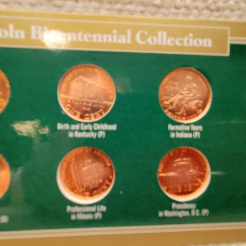2009 Complete Lincoln Bicentennial Coin & Stamp Collection 230175G - Imagen 6 de 12