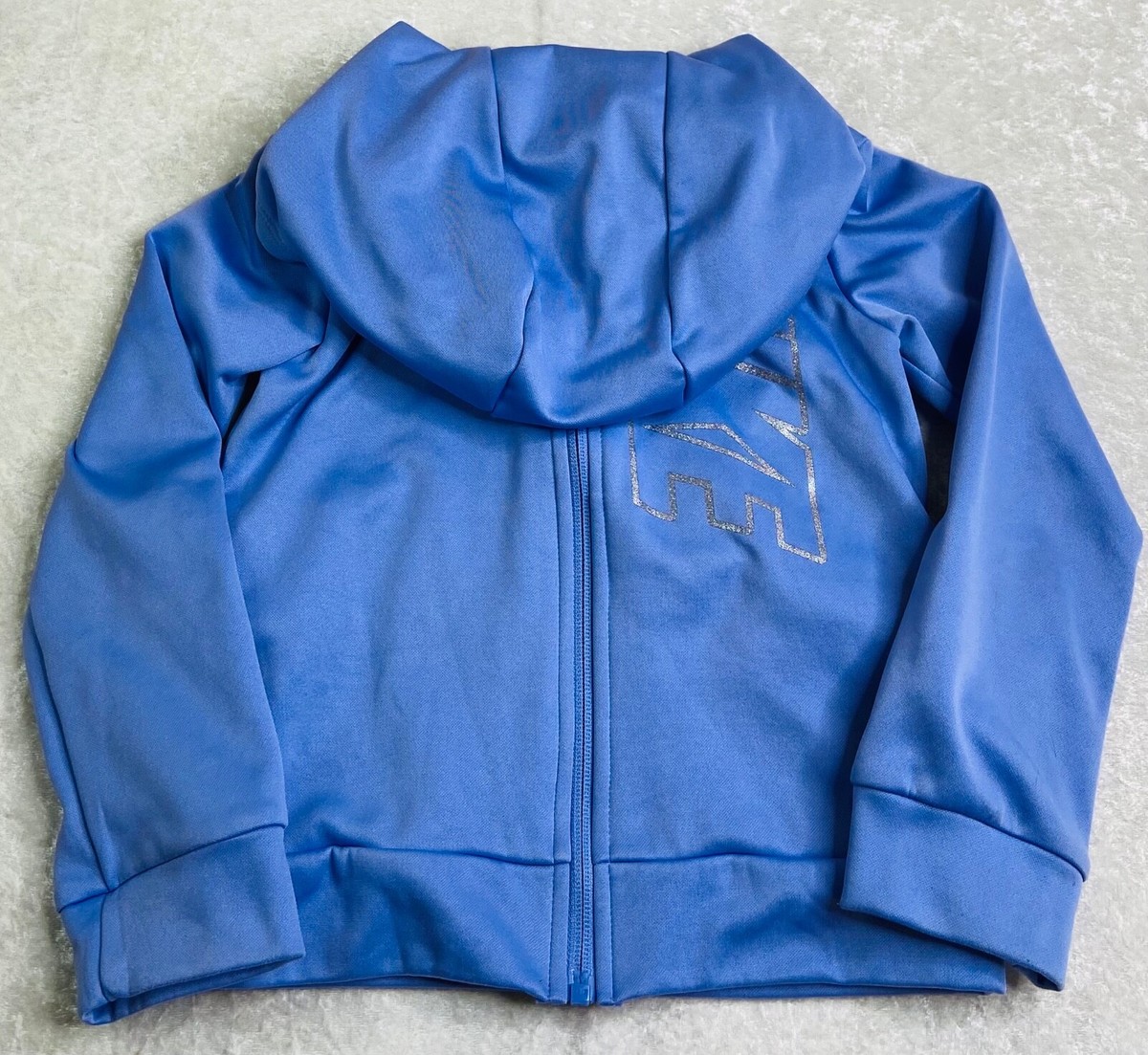 Nike DRI-FIT MCFC ジャケット パープル Nike Dri-Fit Long Sleeve Purple & Glitter Hooded Zip Jacket