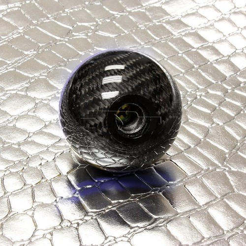 Bola de carreras de fibra de carbono real manual MT cambio de engranajes perno de cambio de engranajes con rayas azules - Imagen 3 de 6