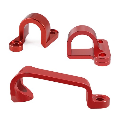 CNC Rear Brake Line Cable Clamp For Honda CRF250RX CRF250R CRF450X CRF450L 2019 - Picture 4 of 7