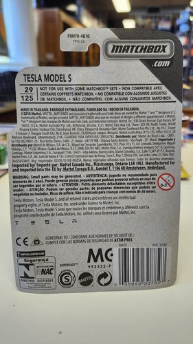 Matchbox MBX Road Trip #19/35 Tesla Model S - Foto 3 di 3