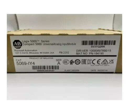 New Factory Sealed AB 5069-IY4 /A Logix 5000 Input Module 5069IY4 - Picture 1 of 3
