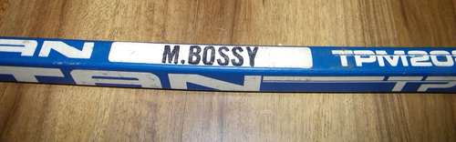 25FEV1987 MIKE BOSSY NY ISLANDERS GAME USED ISSUED TITAN TPM2020 HOCKEY STICK - Picture 5 of 13