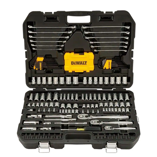 1/4" in 3/8" in and 1/2" in Dewalt Mechanic Tools Set Drive Chrome Socket Wrench - Picture 10 of 12