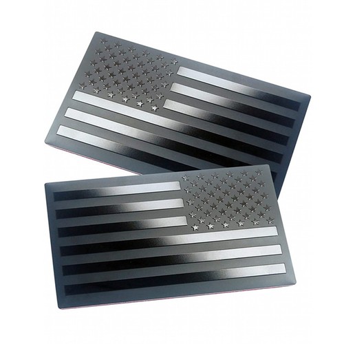 2x Alloy USA Flag Stickers American Flag Car Truck Decal Body Emblem Accessories - Bild 13 von 20