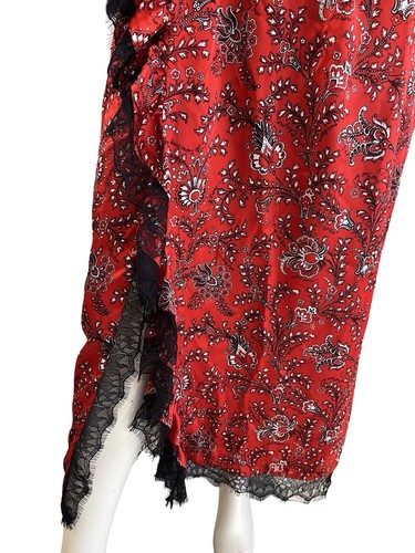 Vestido de seda cinq a sept talla 8 midi - Imagen 6 de 18