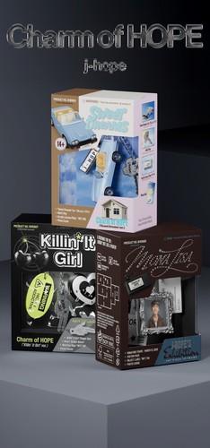 Álbum K-POP J-HOPE BTS Charm of HOPE versión aleatoria NFC TAG + 2ea P.Card +Llavero +Regalo - Imagen 2 de 7