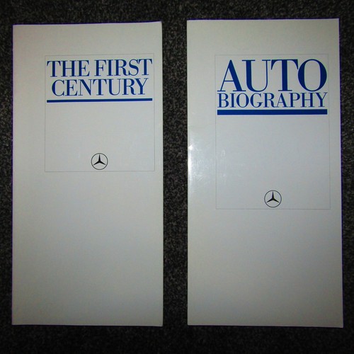 MERCEDES DAIMLER-BENZ Autobiography The First Century 1886-1986 Automobile Books - Picture 1 of 6