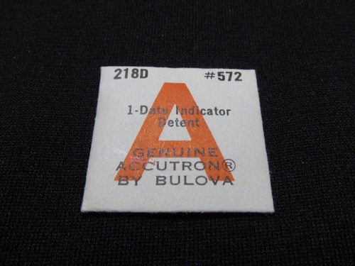 New Bulova Accutron Watch Various Parts Cal. 218 218D 2180 2182 2210 2185 + NOS - Picture 66 of 87