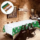 Dinning Table Tablecloth Decorative Sports Theme Table Cloth for Kitchen