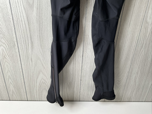 SPECIALIZED Black Therminal Ankle Zip Biking Cycling Pants Women's Size M - Picture 6 of 13
