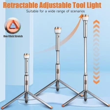 Trustfire SL16 LED Flashlight Rechargeable with Retractable Tripod Camping Light