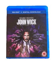 John Wick: Chapters 1 & 2 (Blu-ray, 2-Disc Set) Action/Thriller Hitman, Violence