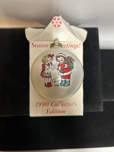 1990 Edición Coleccionista Campbell Soup Niños Adorno de Navidad - Imagen 2 de 8