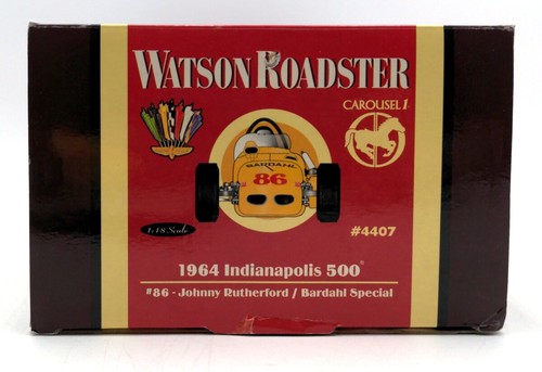 Carousel 1 4407 1:18 1964 Watson Roadster Indy 500 Johnny Rutherford/Bardahl #86 - Picture 4 of 4