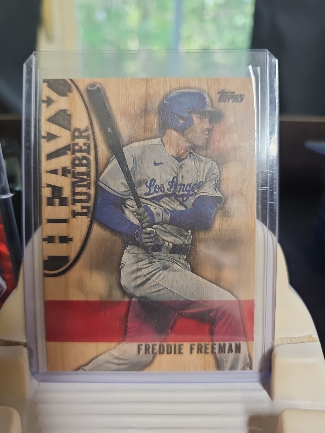 Freddie Freeman 2024 Topps Heavy Lumber Red