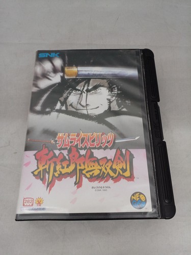 SNK NeoGeo Samurai Shodown III Spirits Fighting Game - Shizumaru Hisame Japan - Picture 1 of 9
