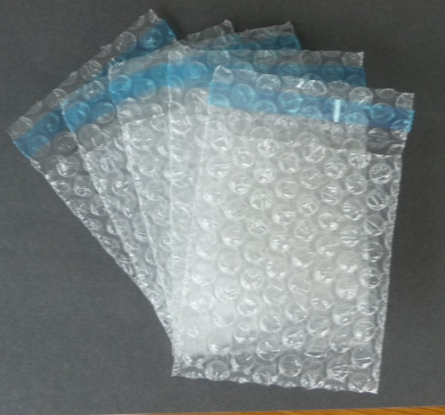 Selbstverschließende Luftpolsterbeutel Beutel 100 x 135 mm - Bild 2 von 2