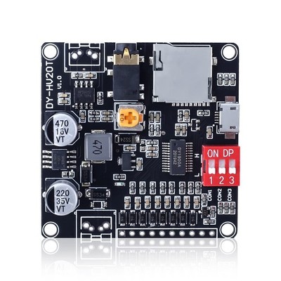 20W Voice Playback Module, PEMENOL DC 6-35V Sound Board USB Downloadable...