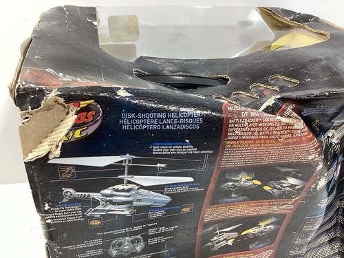 Spin Master R/C Air Hogs Battle Tracker Robot Helicopter Sealed Original Box - Picture 9 of 12