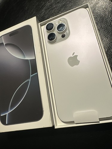 iPhone 16 Pro Max 256 GB Blanco Titanio 90% Salud de la Batería, Perfecto Estado Reino Unido - Imagen 3 de 3