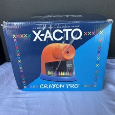 X-ACTO Crayon Pro Electric Crayon Sharpener New - Open Box