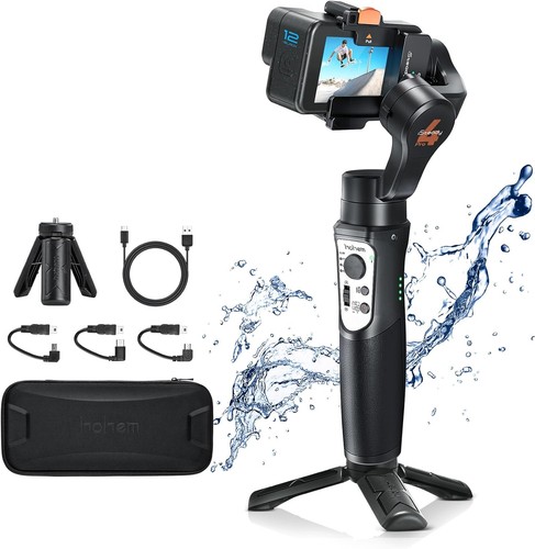 3 Axis Gimbal Stabilizer for Gopro Hero 13/12/11/10/9, Handheld Stabilizer for G - Picture 1 of 9