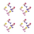 Set of 4 Meerjungfrau Kuchen Dekoration Geburtstagsdeko Kuchendekoration