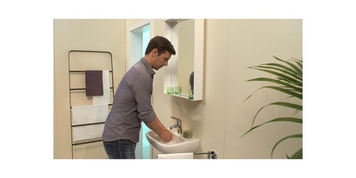 hansgrohe Einhebel-Waschtischmischer FOCUS 70 chrom DN 15 mit Zugstangen-Abla... - Afbeelding 3 van 12