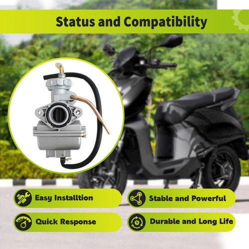 Carburetor 49cc 70cc 90cc 100cc 110cc 125cc Coolster NST Chinese ATV PZ20 Carb - Picture 5 of 9