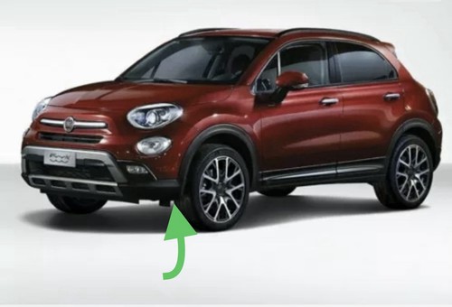 Fanalino Diurno DRL Fiat 500x Led Sinistro Originale Dal 2018 - Imagen 6 de 6