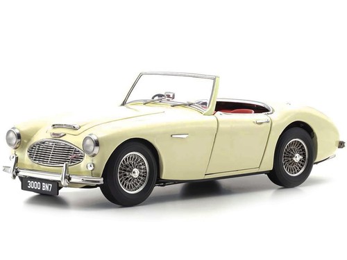 Kyosho Original 1/18 Austin Healey 3000 English White Finished Product KS08149EW - Picture 11 of 16