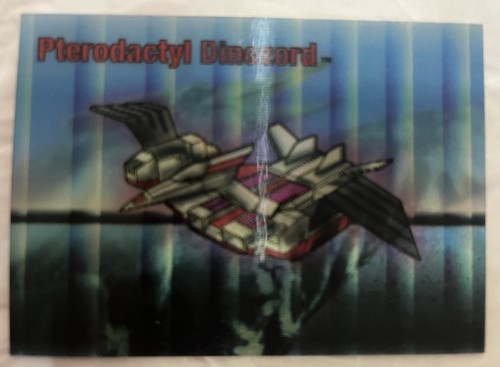 Collect-A-Card Power Rangers Series 2 Magic Morpher Card #6 of 12 Pterodactyl