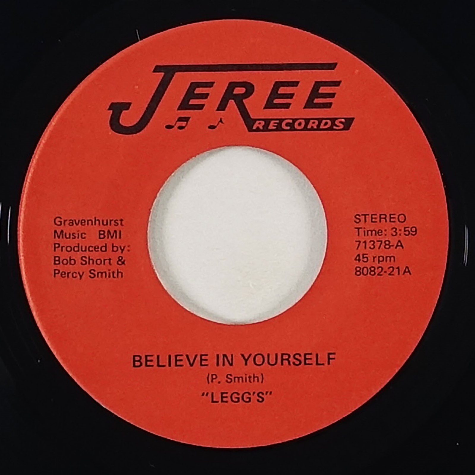 photo of Leggs Believe In Yourself Modern Soul Funk Jeree Hear