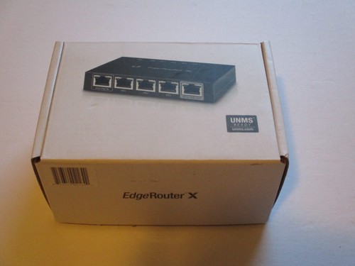Ubiquiti Networks ER-X EdgeRouter X 5-Port Gigabit Wired Router W/ Power Adapter - 第 2/2 張圖片