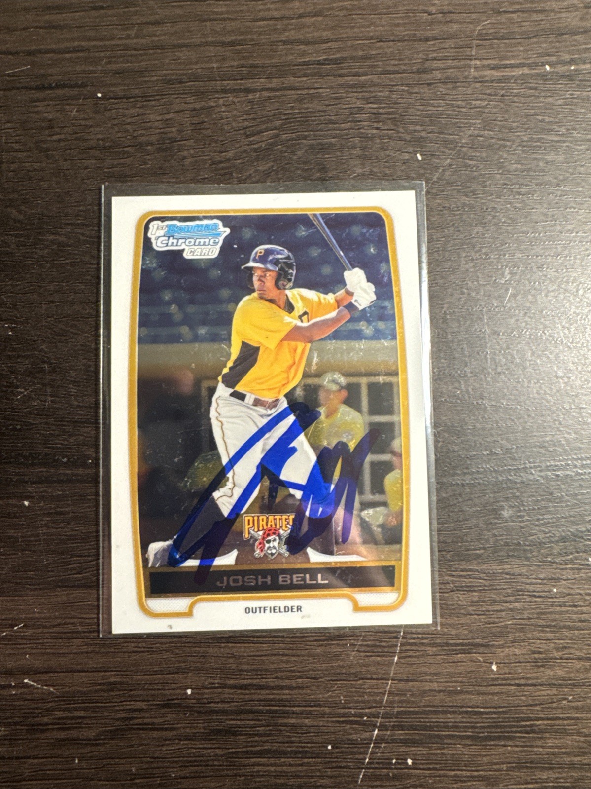 Josh Bell Signed Auto 2012 Bowman Chrome Card #BCP79 Pirates